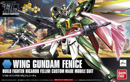 HGBF #006 Wing Gundam Fence, BF Ricardo Fellini Custom Made MS