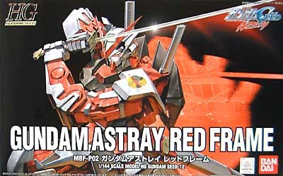 HGGS #012 GUNDAM ASTRAY RED FRAME