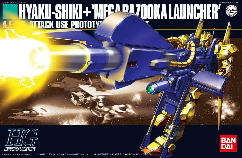 HGUC #048 Hyaku-Shiki + Mega Bazooka Launcher