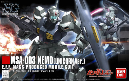 HGUC #140 MSA-003 Nemo (Unicorn Ver.)