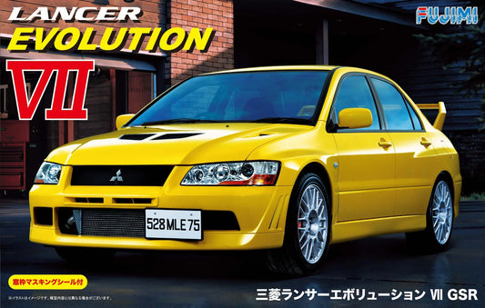 MItsubishi Lancer Evolution VII GSR with WIndow Frame Masking