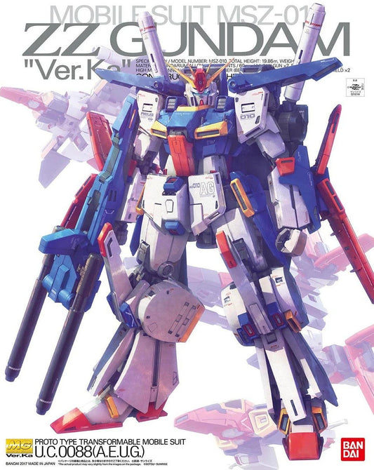 MG ZZ MSZ-010 Gundam Ver. Ka