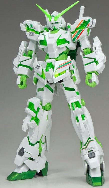 7-Eleven Exclusive HGUC 1/144 RX-0 Unicorn Gundam Destroy Mode – Clear Green Psycho-Frame