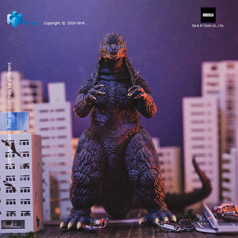 HIYA Toys Exquisite Basic Godzilla 7-Inch Action Figure – Godzilla Against Mechagodzilla (2002)
