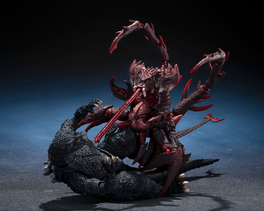 Bandai Spirits S.H.MonsterArts Godzilla Jr. & Destoroyah Evolution Set Godzilla Collectible Figures