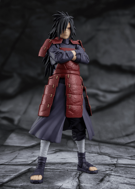 Bandai Spirits S.H.Figuarts Madara Uchiha (Legend of Darkness) Naruto Shippuden Action Figure