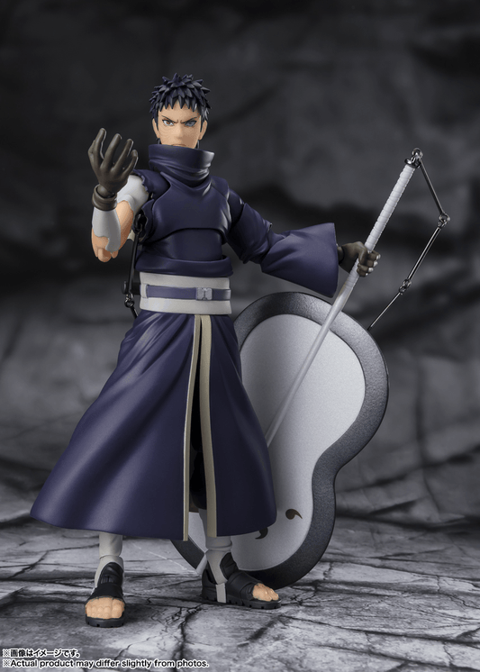 Bandai Spirits S.H.Figuarts Obito Uchiha (Hollow Dreams of Despair) Naruto Shippuden Action Figure