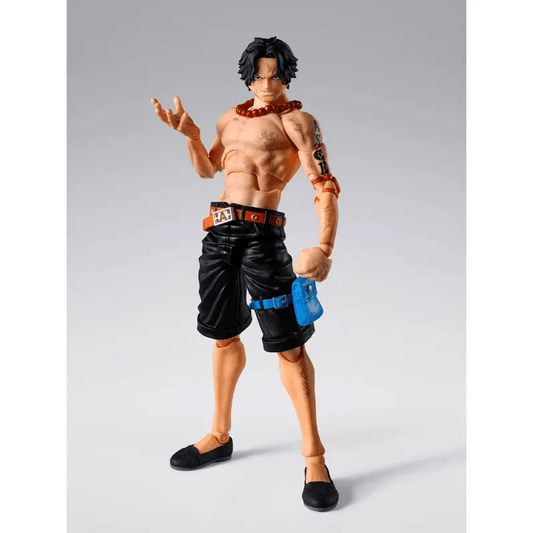TAMASHII NATIONS S.H.Figuarts Portgas D. Ace -Marineford- (Premium Bandai Exclusive) One Piece Action Figure