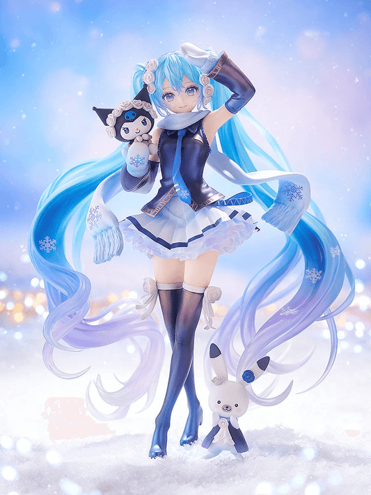 Good Smile Company Nendoroid Snow Miku x Kuromi Collaboration Figure