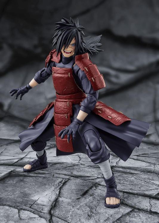Bandai Spirits S.H.Figuarts Madara Uchiha (Legend of Darkness) Naruto Shippuden Action Figure