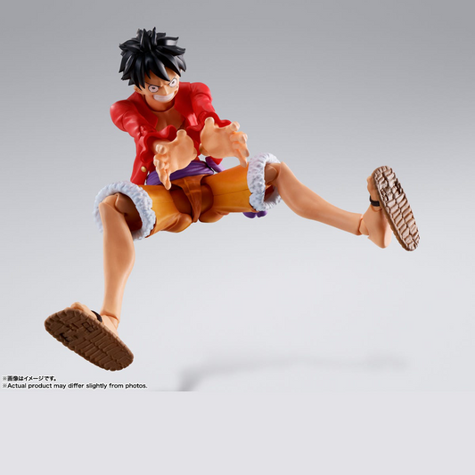 Bandai Spirits S.H.Figuarts Monkey D. Luffy (The Raid on Onigashima) One Piece Action Figure