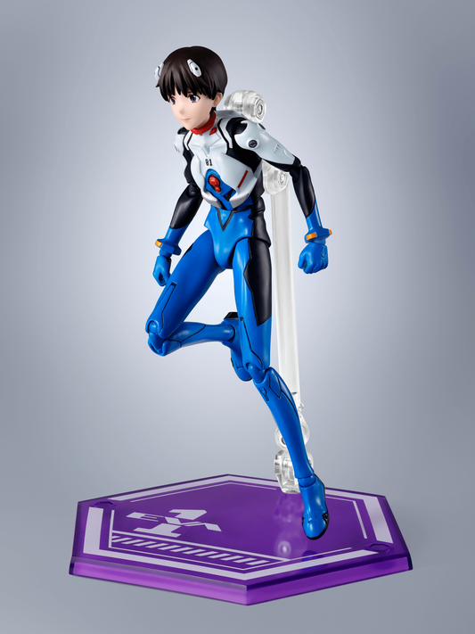 TAMASHII NATIONS S.H.Figuarts Shinji Ikari (Neon Genesis Evangelion) Action Figure