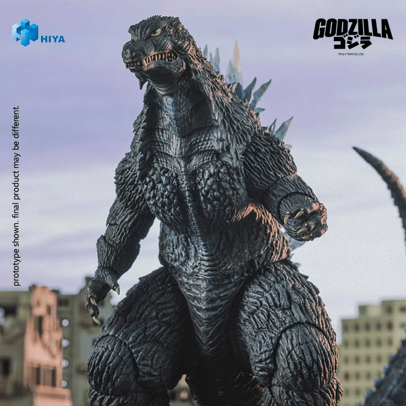 HIYA Toys Exquisite Basic Heat Ray Godzilla 7-Inch Action Figure – Godzilla Against Mechagodzilla (2002)