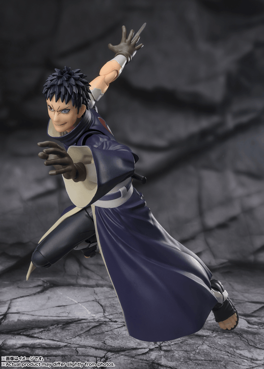 Bandai Spirits S.H.Figuarts Obito Uchiha (Hollow Dreams of Despair) Naruto Shippuden Action Figure