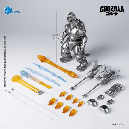 HIYA Toys Exquisite Basic Super Mechagodzilla 8.3-Inch Action Figure – Godzilla vs. Mechagodzilla II (1993)
