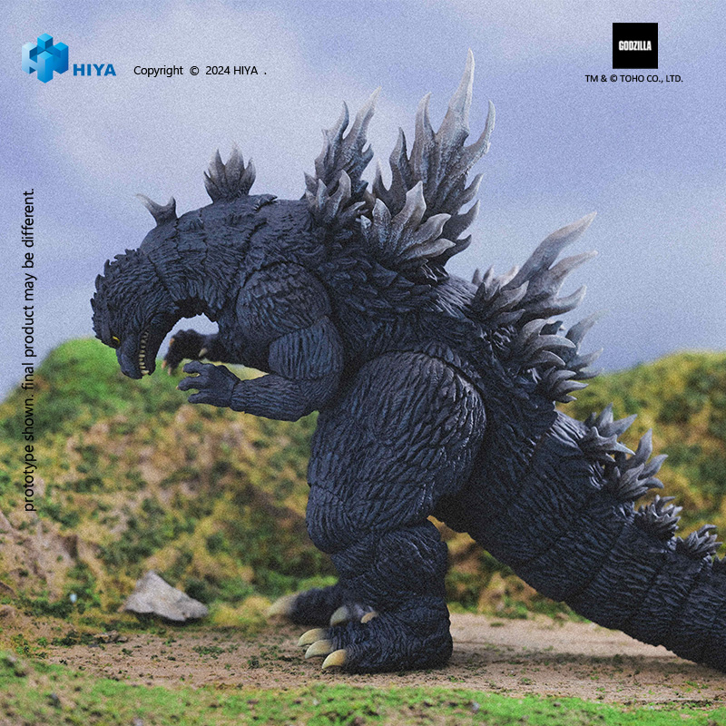 HIYA Toys Exquisite Basic Godzilla 7-Inch Action Figure – Godzilla Against Mechagodzilla (2002)