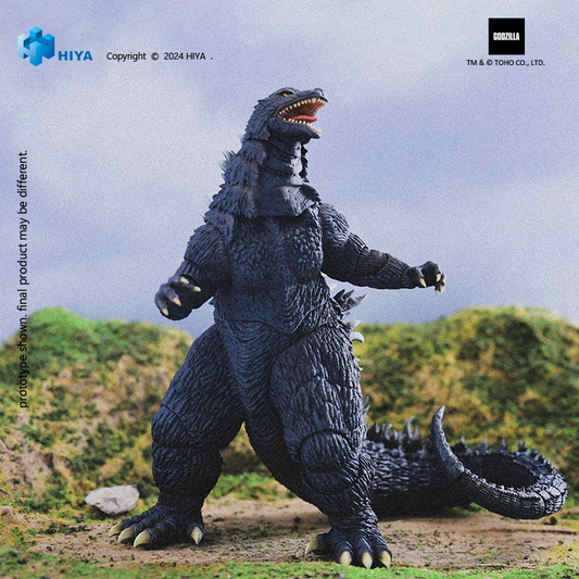 HIYA Toys Exquisite Basic Godzilla 7-Inch Action Figure – Godzilla Against Mechagodzilla (2002)