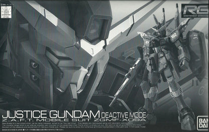 RG 1/144 ZGMF-X09A Justice Gundam (De-active Mode Ver.)