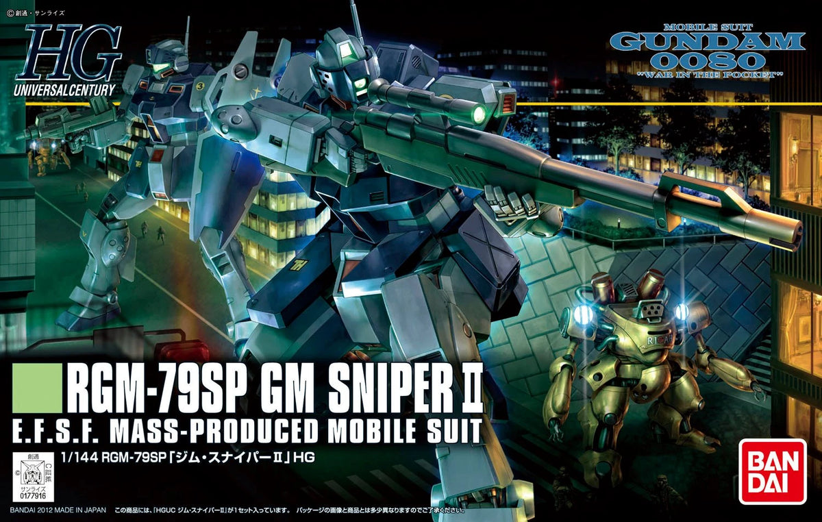 HGUC #146 RGM-79SP GM Sniper II EFSF