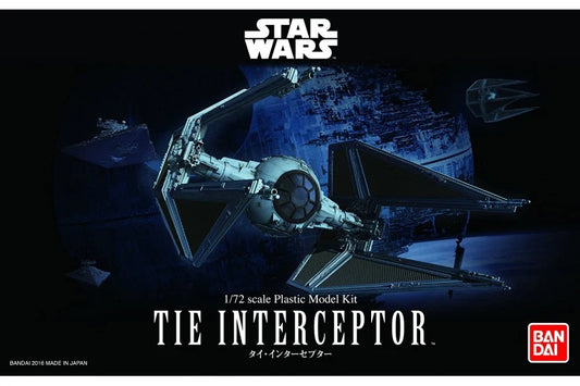 Star Wars Tie Interceptor 1/72 scale
