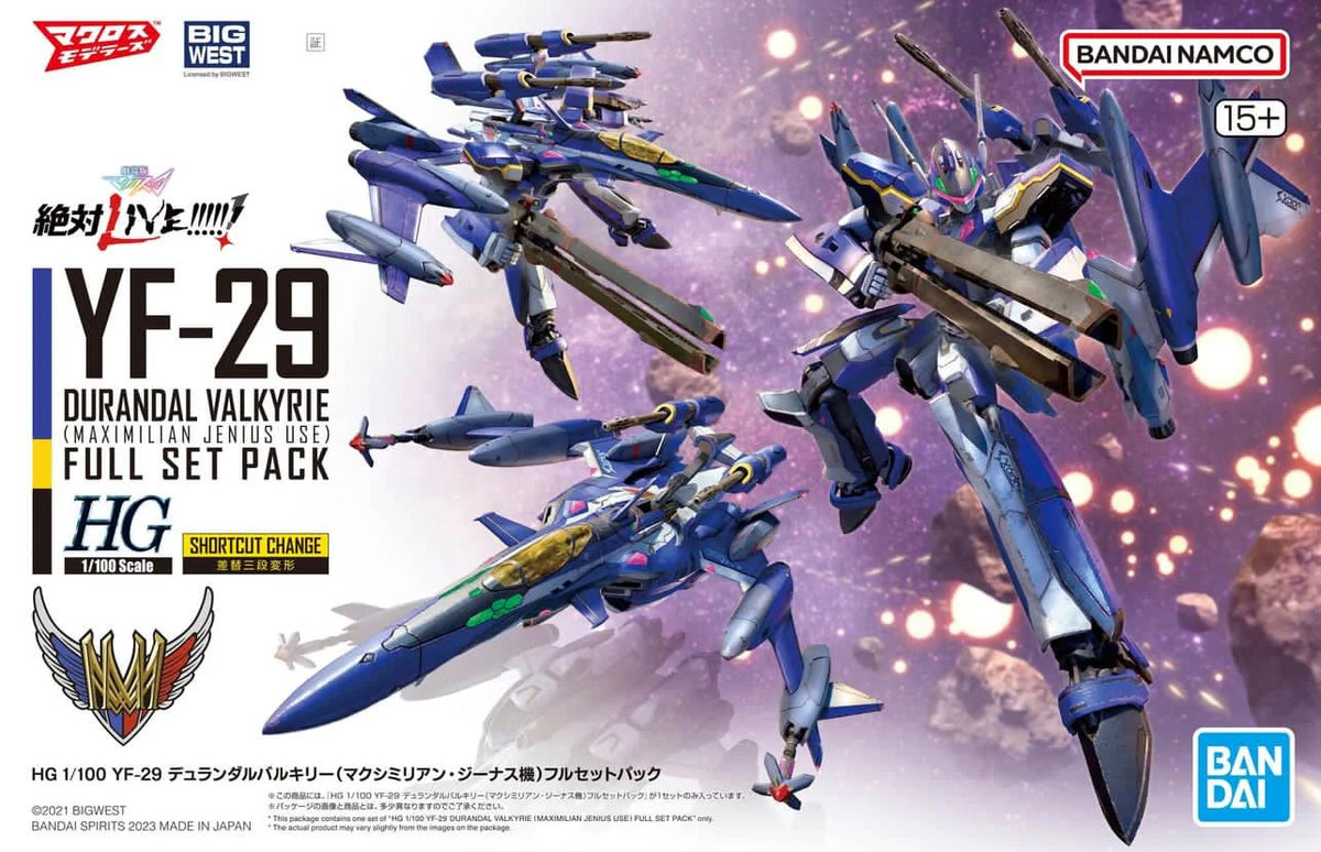 Macross YF-29 Maximilian Jenius pack