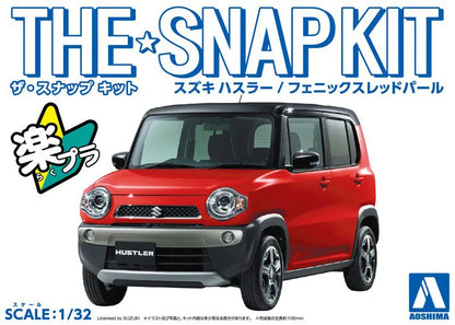 Aoshima Snap Kit Suzuki Hustler (Phonix Red Pearl)
