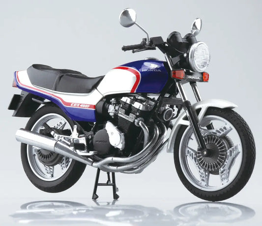 Diecast Motorcycle CBX400F Pearl/Candy Blue