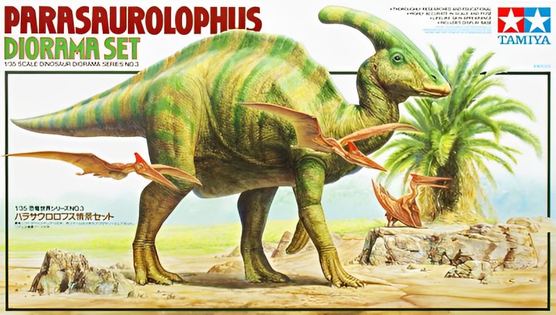 Parasaurolophus Siorama Set