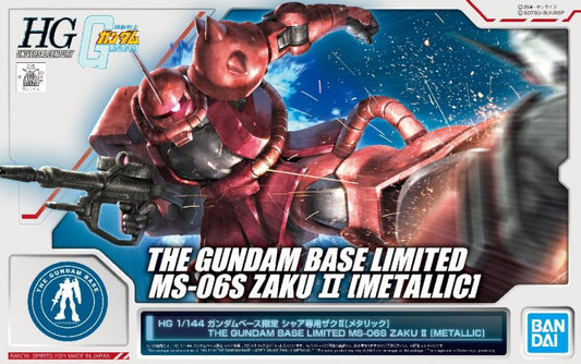 HGUC MS-06S Char's Zaku II [Metallic]