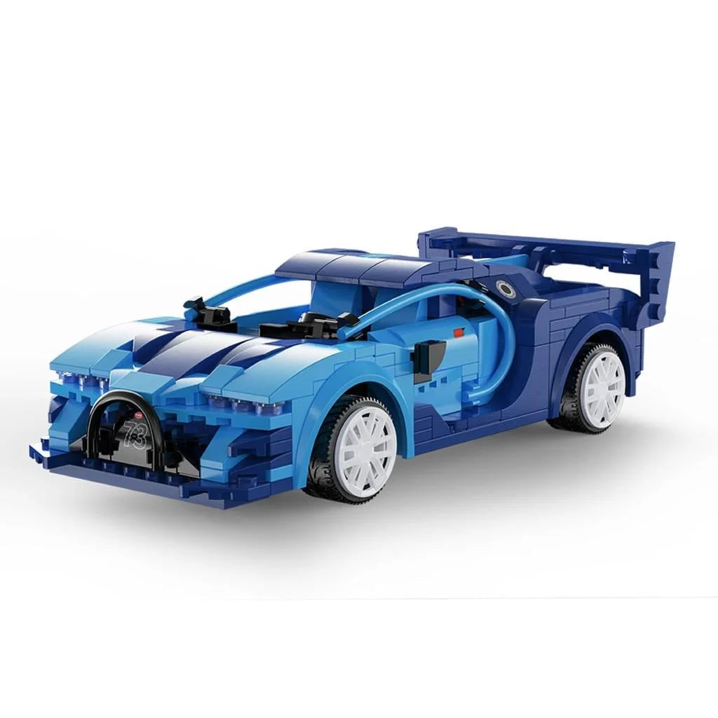 CaDa Blue Race Car