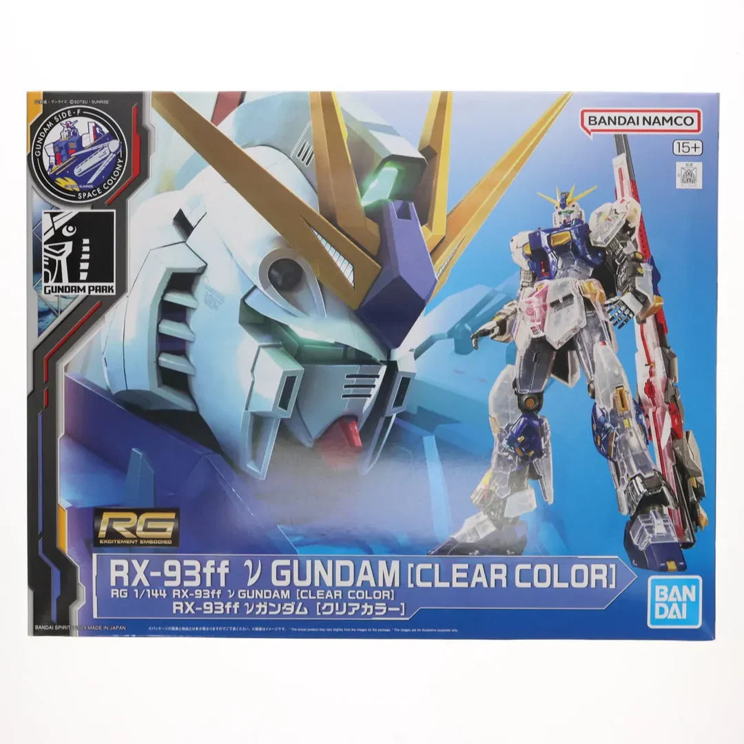 RG 1/144 RX-93ff ν Gundam (Clear Color Ver.)