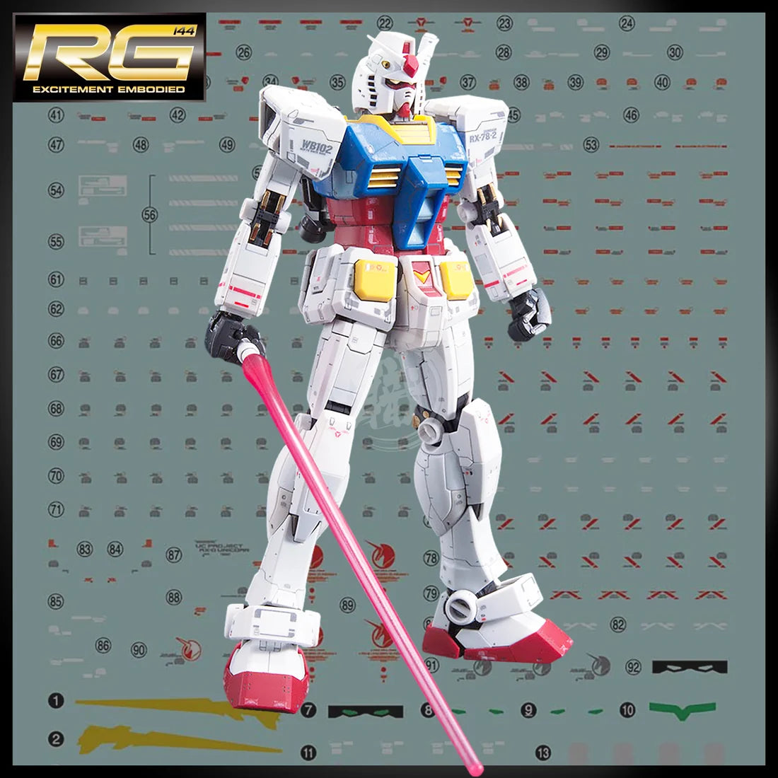 GUNDAM DECAL RX-78-2