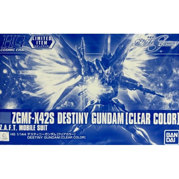 HG 1/144 Destiny Gundam (Clear Color)