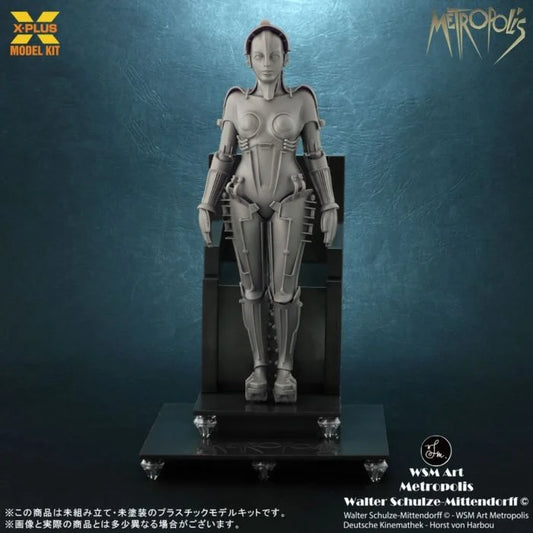 X-plus Metropolis Maschinenmensch Silver Screen Ed.