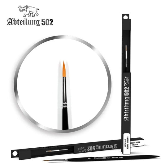 Abteilung502 ABTABT830-6 Round Brush 6