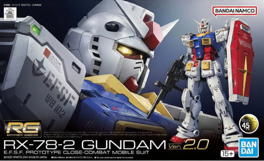 RG #40 RX-78-2 Gundam E.F.S.F. Prototype Close Combat MS Ver. 2.0