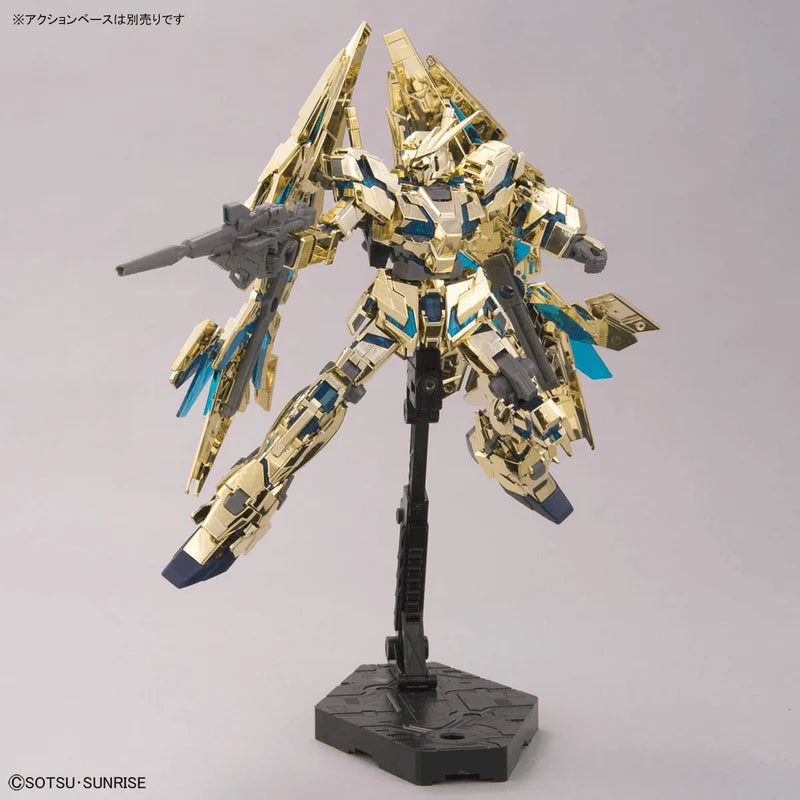 HG 1/144 RX-0 Unicorn Gundam 03 Phenex (Destroy Mode) Gold & Silver Coating Set