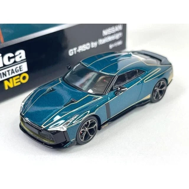 Tomica Nissan GT-R50 Dark green Limited Vinatage Neo