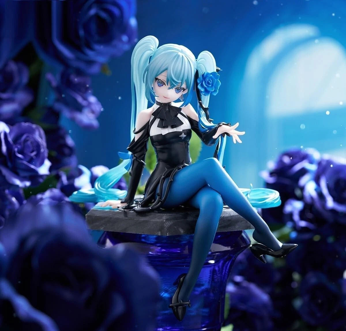 Hatsune Miku BLUE ROSE Noodle Stopper, Furyu Corp.