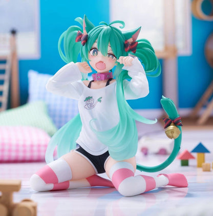 Taito Hatsune Miku desktop Cute Cat ears T-Shirt Ver.