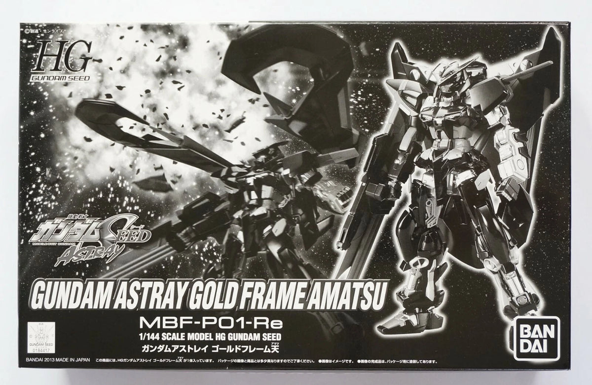P-Bandai HG 1/144 MBF-P01-Re2 Gundam Astray Gold Frame Amatsu