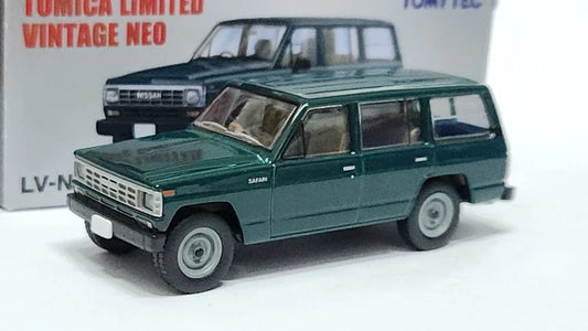 Nissan Safari Dk Blue Tomica Limited Vintage LV-N109c
