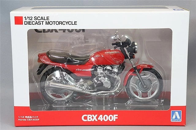 Diecast Motorcycle CBX400F Monza Red