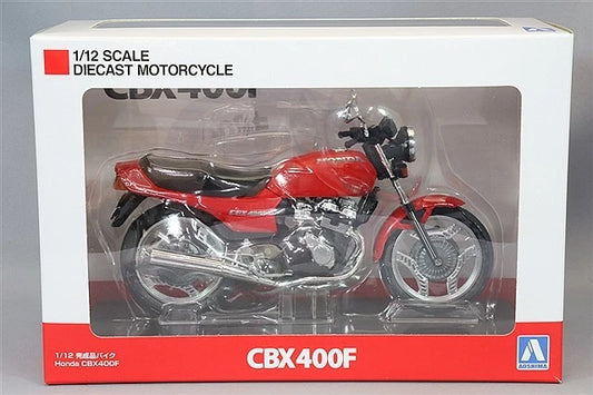 Diecast Motorcycle CBX400F Monza Red