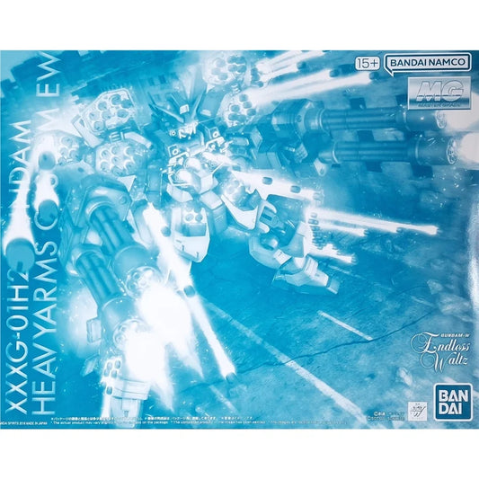 P-Bandai MG 1/100 XXXG-01H2 Gundam Heavyarms Custom (EW Blue Color Ver.)