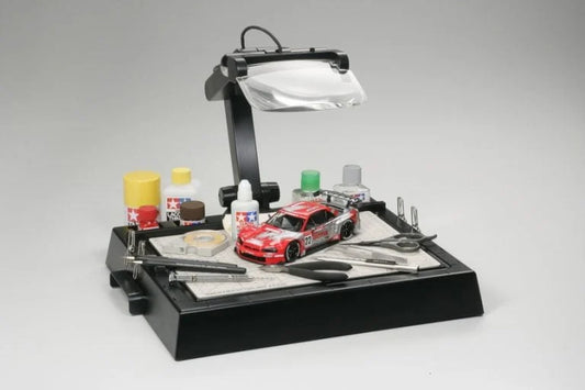 Tamiya Workstation W/Magnifying Glass