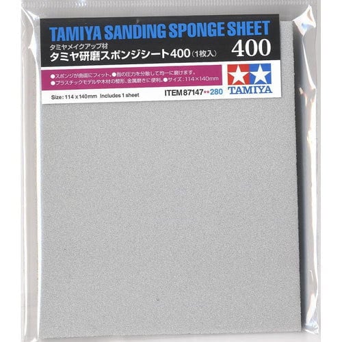 Sanding Sponge 400 Tamiya
