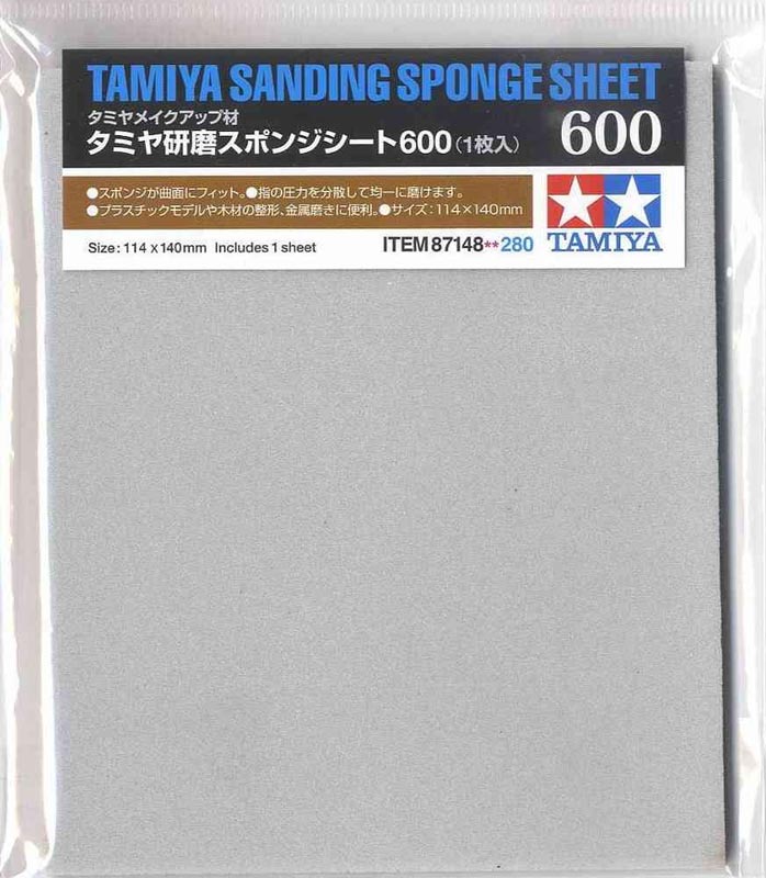 Sanding Sponge 600 Tamiya