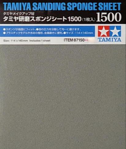 Sanding Sponge 1500 Tamiya